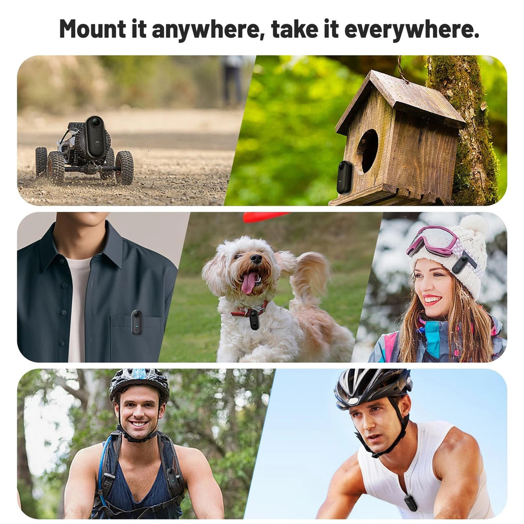 128GB FHD 1080P Mini Body Camera, Wearable Action Body Cam, Thumb Size Hands ...